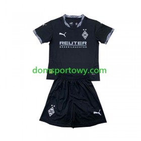 Koszulka Borussia Monchengladbach Dziecięcy Wyjazdowe Koszulki Piłkarskie 2024-2025 Krótki Rękaw